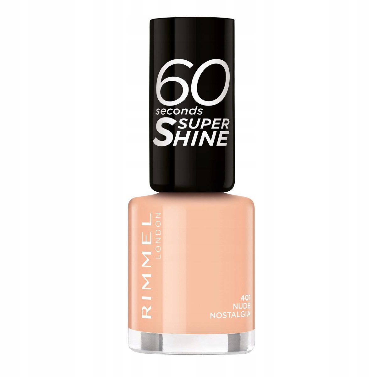 Rimmel, Lakier Do Paznokci, 60 Seconds, 401 Nude Nostalgia, 8ml