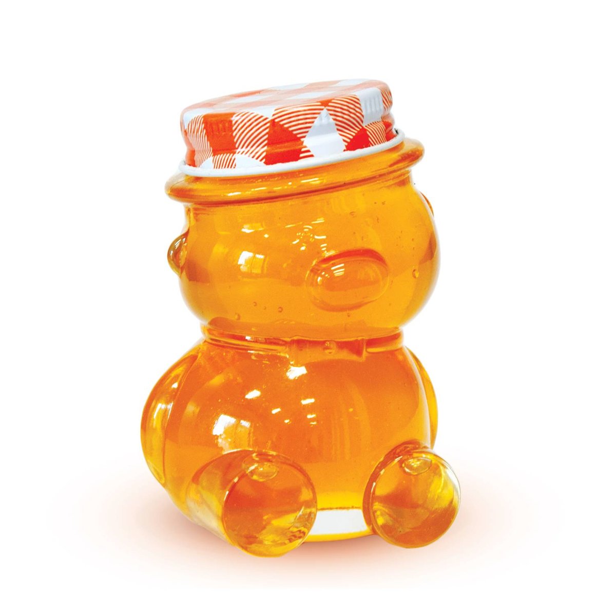 Paczka 8szt słoiczków miś 80ml z nakrętkami  (8szt) -  wzór A39