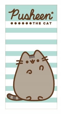 Ręcznik Szybkoschnący Kot Pusheen 70X140 Plażowy