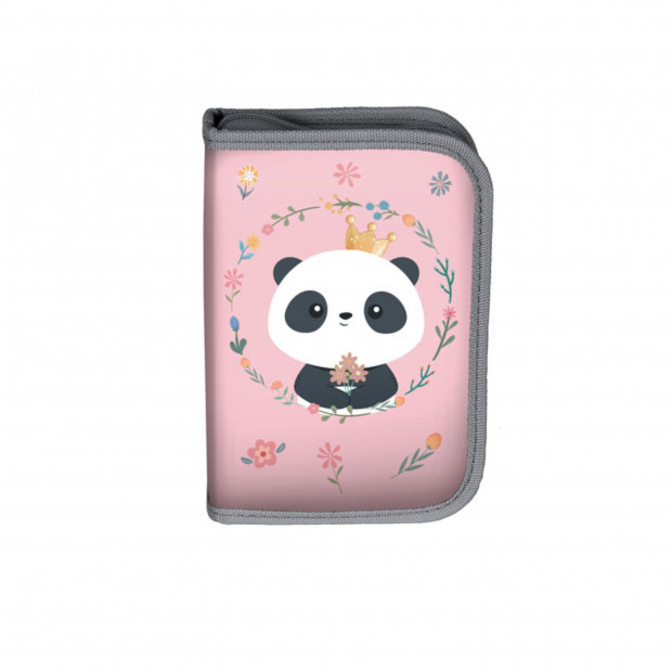 Piórnik dwuklapkowy Princess Panda klasy 1-6 PASO