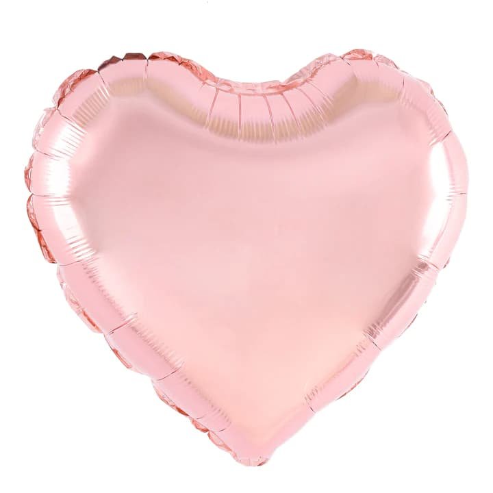 Balon foliowy serce rose gold wesele urodziny wieczór panieński 45 cm