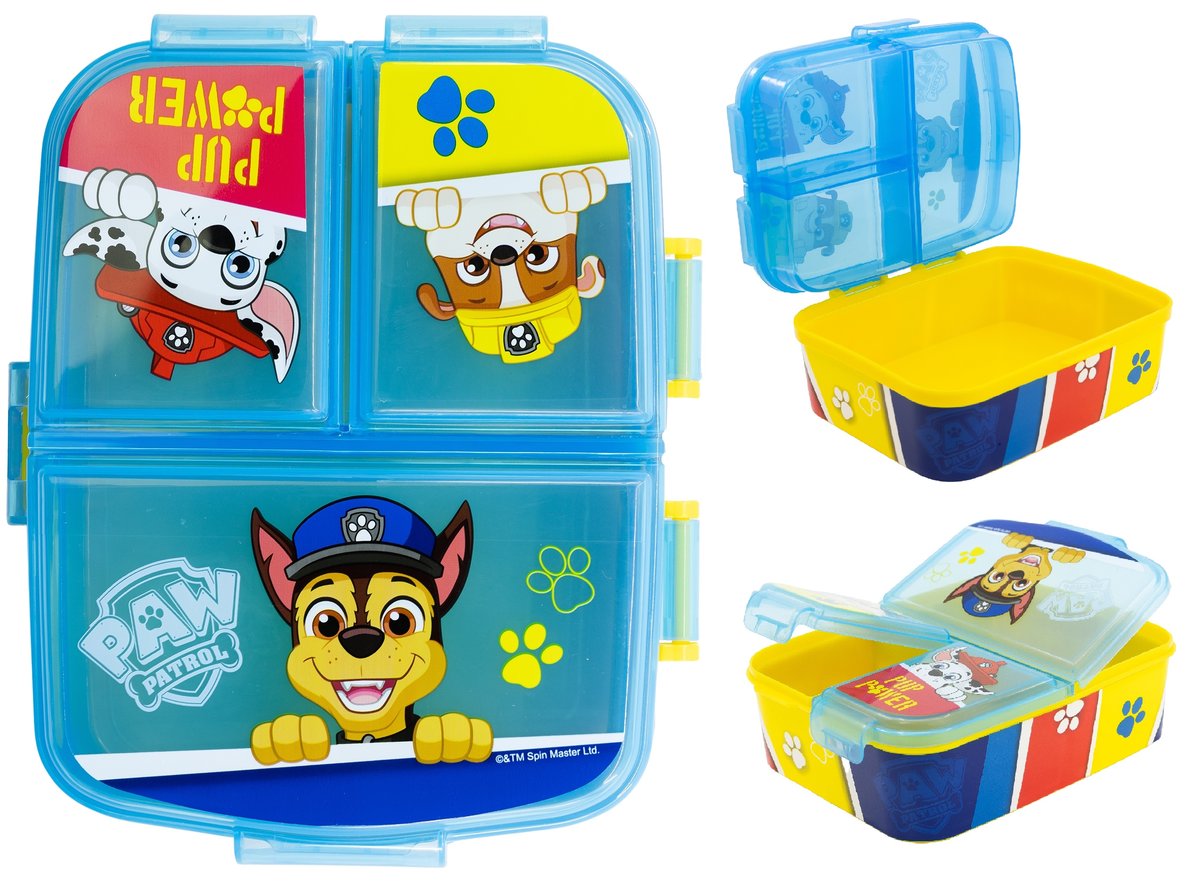 Psi Patrol Pojemnik Lunchbox Śniadaniówka Organizer