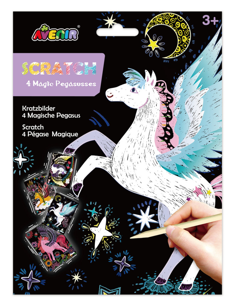 wydrapywanki 4 magiczne pegazy