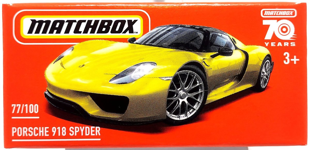 Matchbox - Porsche 918 Spyder. 77/100