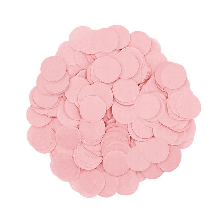 Konfetti Kółka Jasny Róż 15G