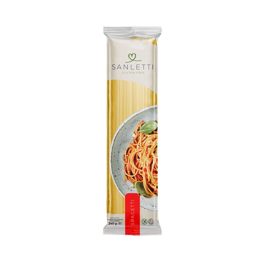 Sanletti Makaron Spaghetti bezglutenowy 340g -