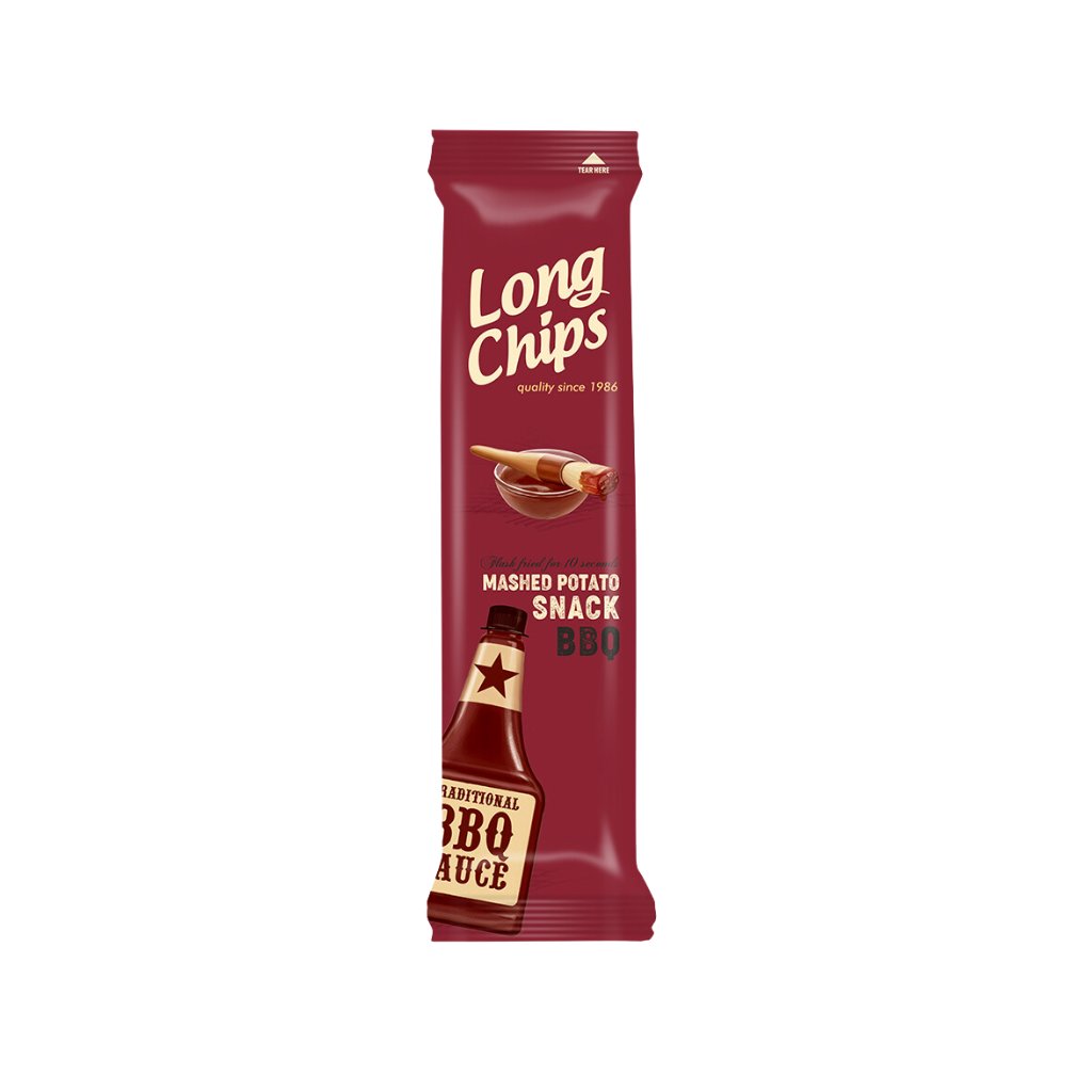 Chipsy Ziemniaczane O Smaku Barbecue Long Chips, 75 G