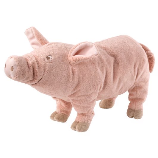 Pluszak Świnka Różowa Ikea Knorrig Miś Maskotka 602.604.48