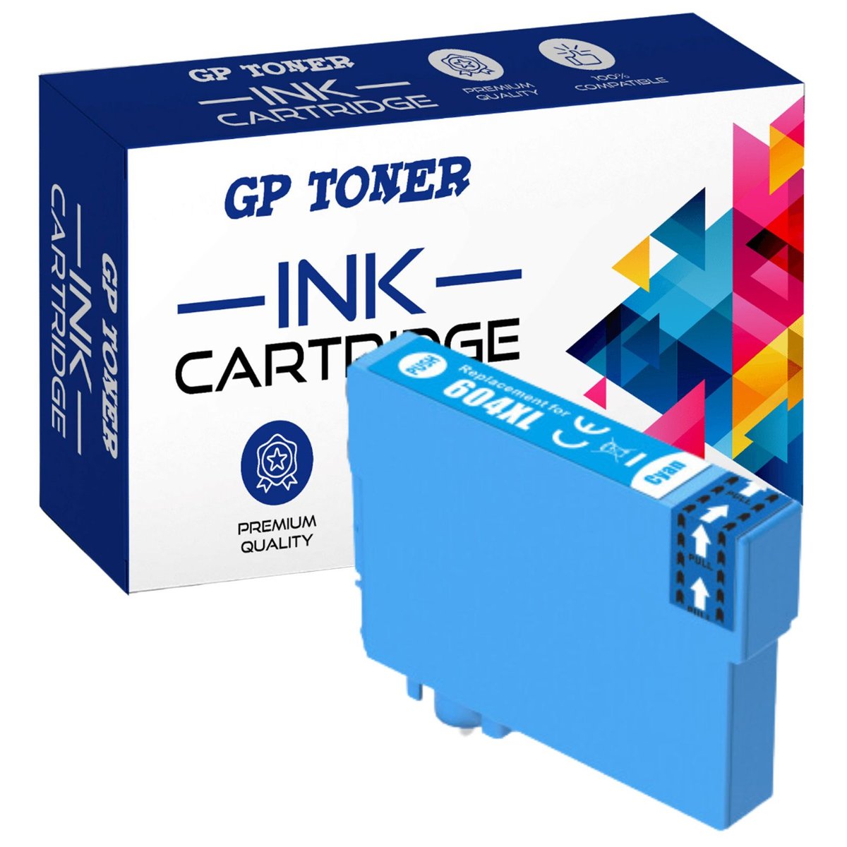 Tusz Do Epson 604Xl Expression Home Xp2200 3205 3200 4200 4205 2205 Cyan