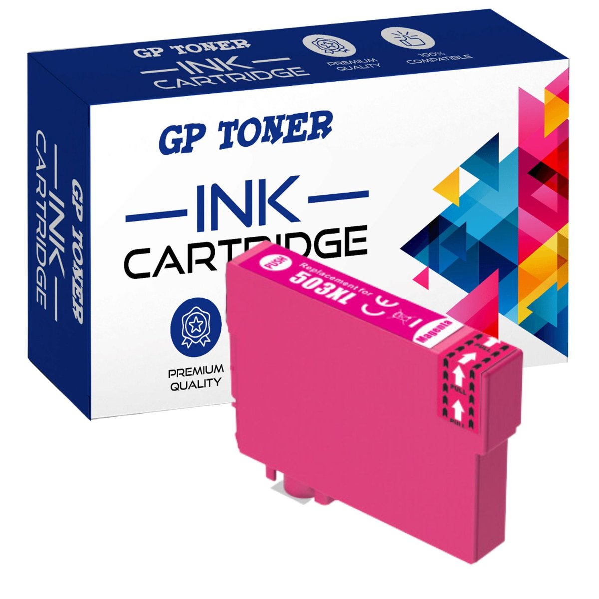 Tusz Do Epson 503Xl Expression Home 5205 Xp5200 Workforce Wf2960 2965 Magenta