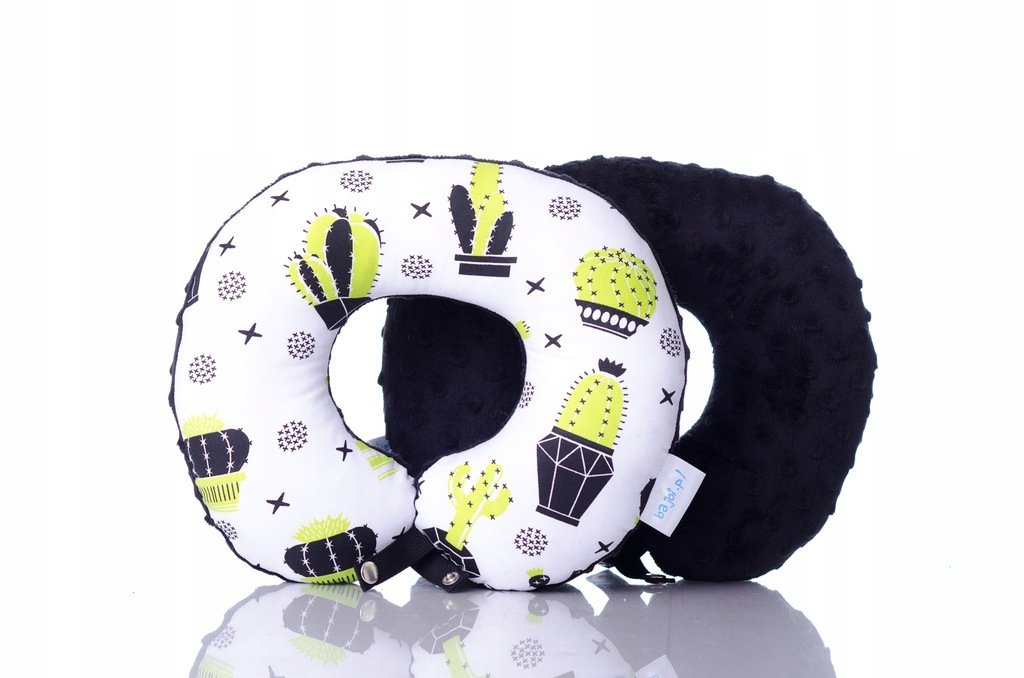 Poduszka podróżna dla dzieci rogal zagłówek