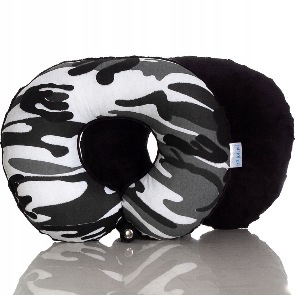 Poduszka podróżna dla dzieci rogal zagłówek moro s