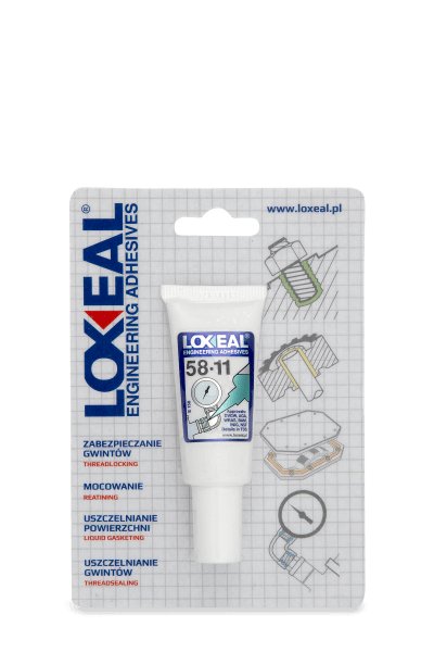 LOXEAL 58-11 USZCZELNIACZ DO GWINTÓW ŚREDNI 10 ml