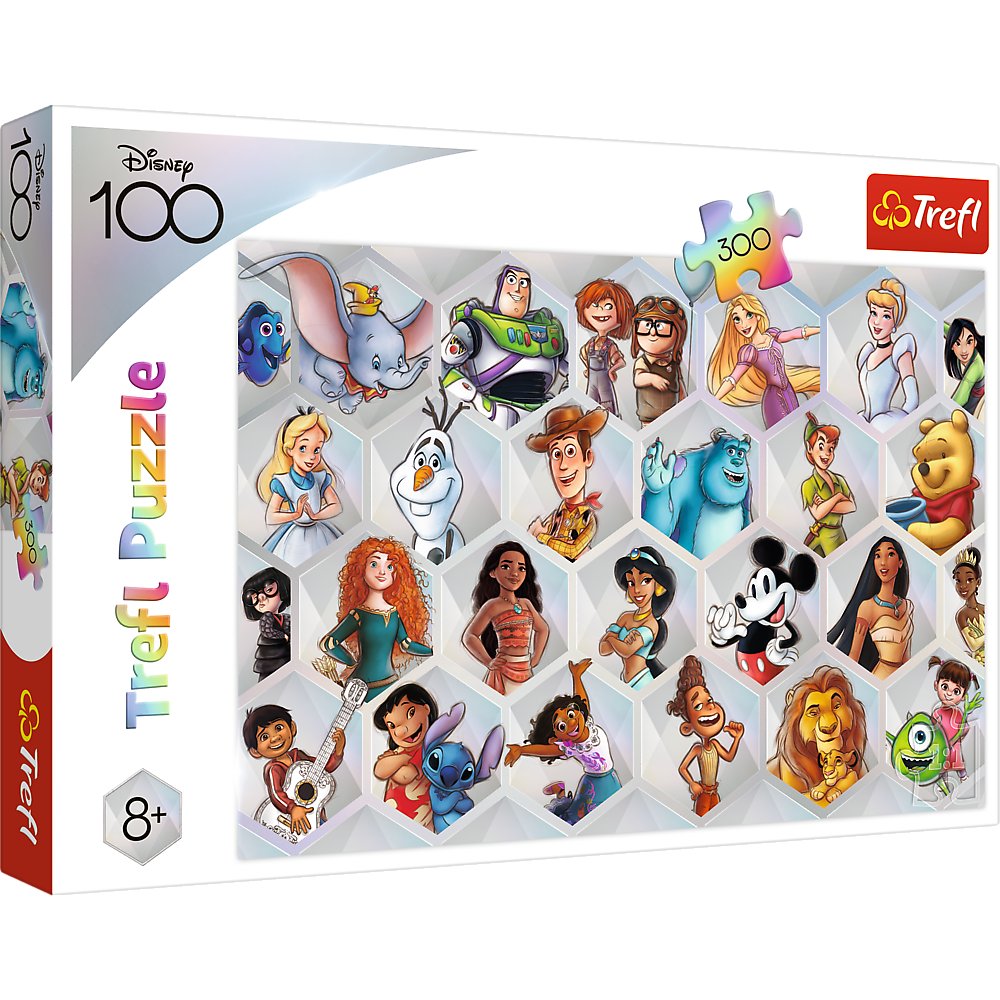 Puzzle 300 Magia Disney - Trefl