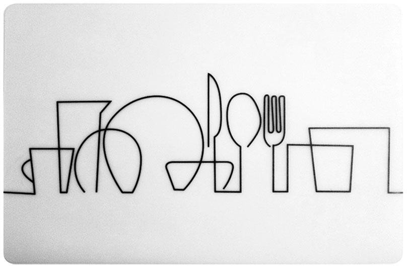 Podkładka pod talerz - Mata na stół - 43x28 cm