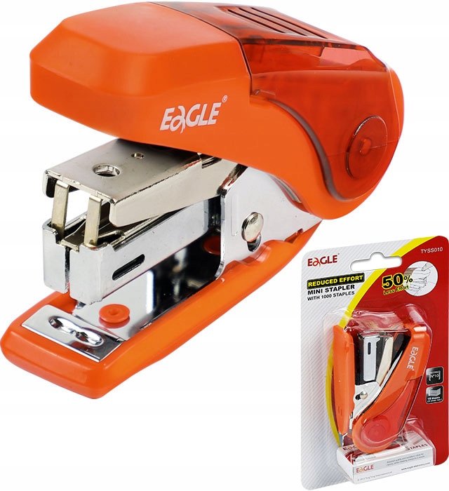 Eagle Zszywacz TYSS010 czarny 16 kartek
