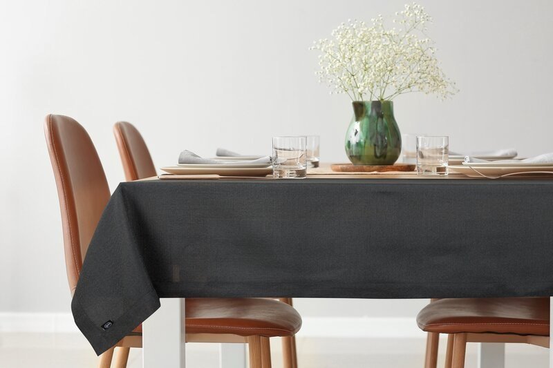 Obrus Stella 40 X 140 Cm Czarny
