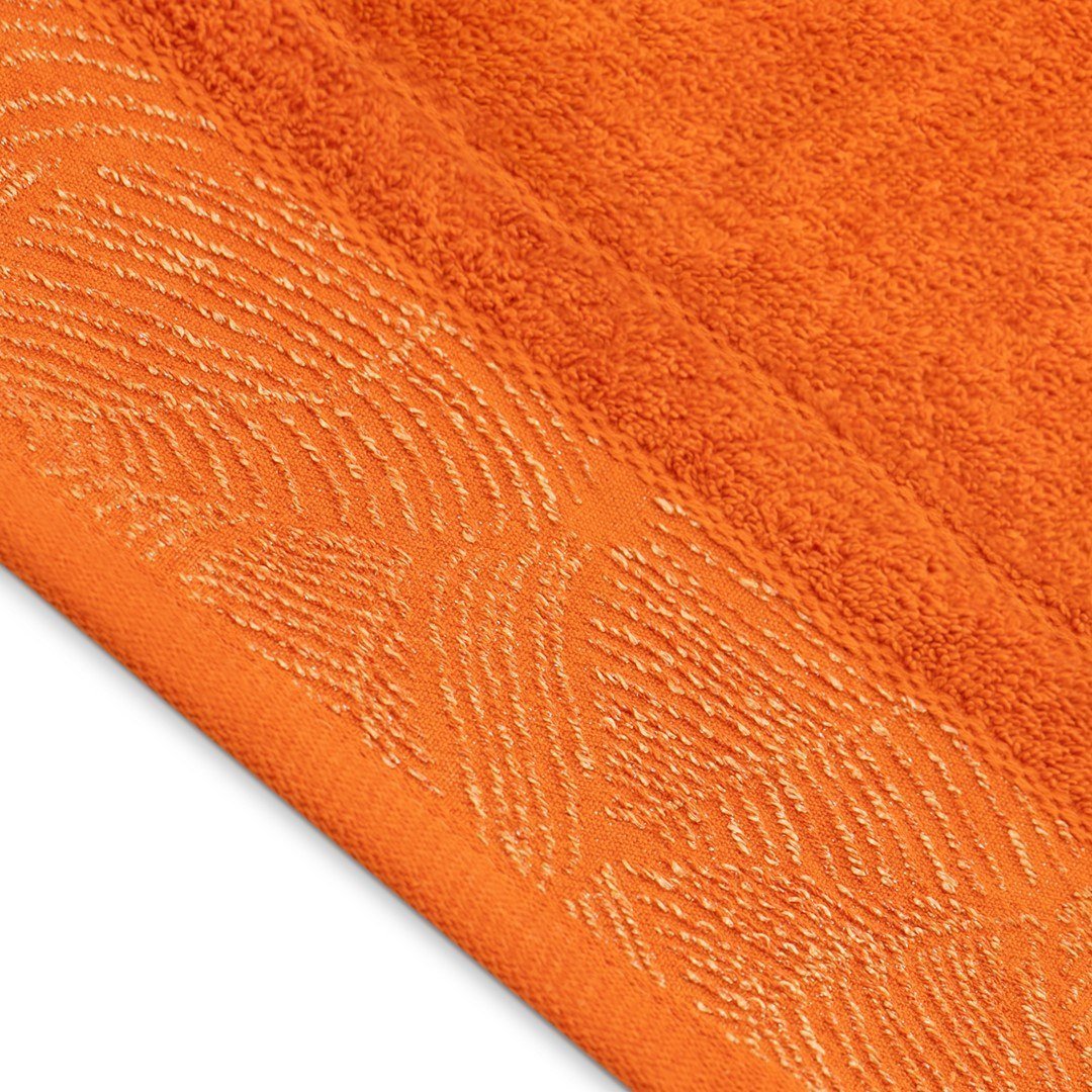 Ręcznik Bellis Kolor Rudy Styl Klasyczny 70X130 Ameliahome - Towel/Ah/Bellis/Ging/70X130