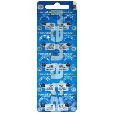 Bateria srebrowa Renata 335 SR512 SR512SW