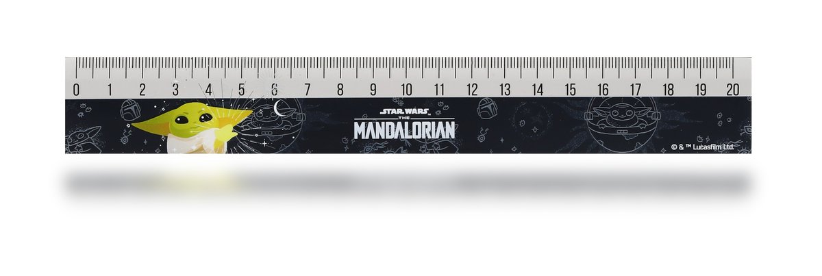PATIO, Linijki Mandalorian, 20 cm, 1 szt.