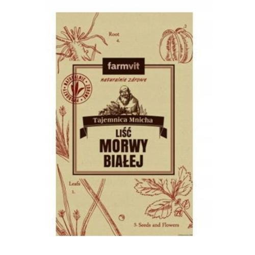 Farmvit Liść Morwy Białej Herbatka Ziołowa, 50G