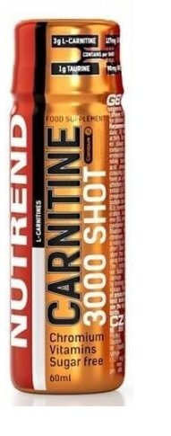 Nutrend Carnitine 3000 Shot - 60ml - Strawberry