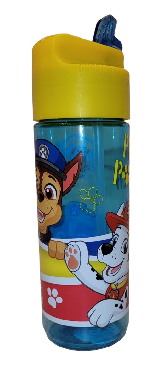 Psi Patrol Bidon Butelka Z Ustnikiem  540 Ml Słomka Tritan Dziecięcy  Bez Bpa