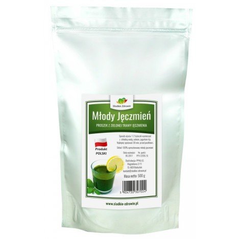 Słodkie Zdrowie Młody, zielony jęczmień 500g (proszek)