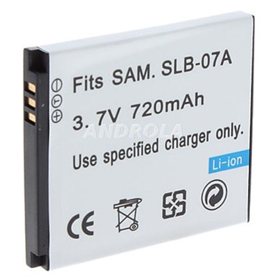 Bateria Samsung SLB-07A TL100 TL220 720mAh