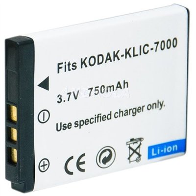 Bateria Kodak KLIC-7000 LS755 750mAh