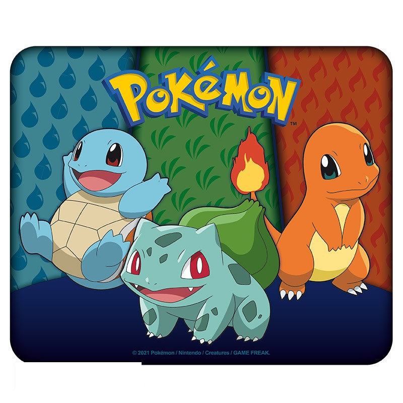Podkładka Pod Mysz Pokemon - Starters Kanto