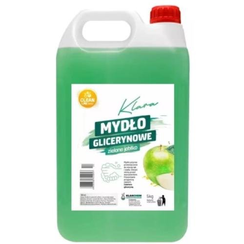 Klarchem, Mydło glicerynowe, Zielone jabłko, 5kg