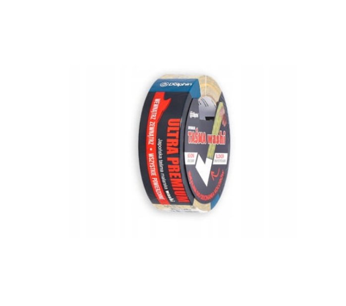 Taśma malarska do odcinania kolorów BlueDolphin Washi 23mm x 25m