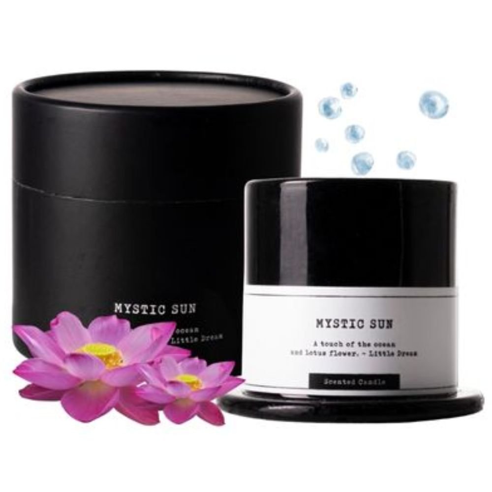 Świeca Mystic Sun Czarna