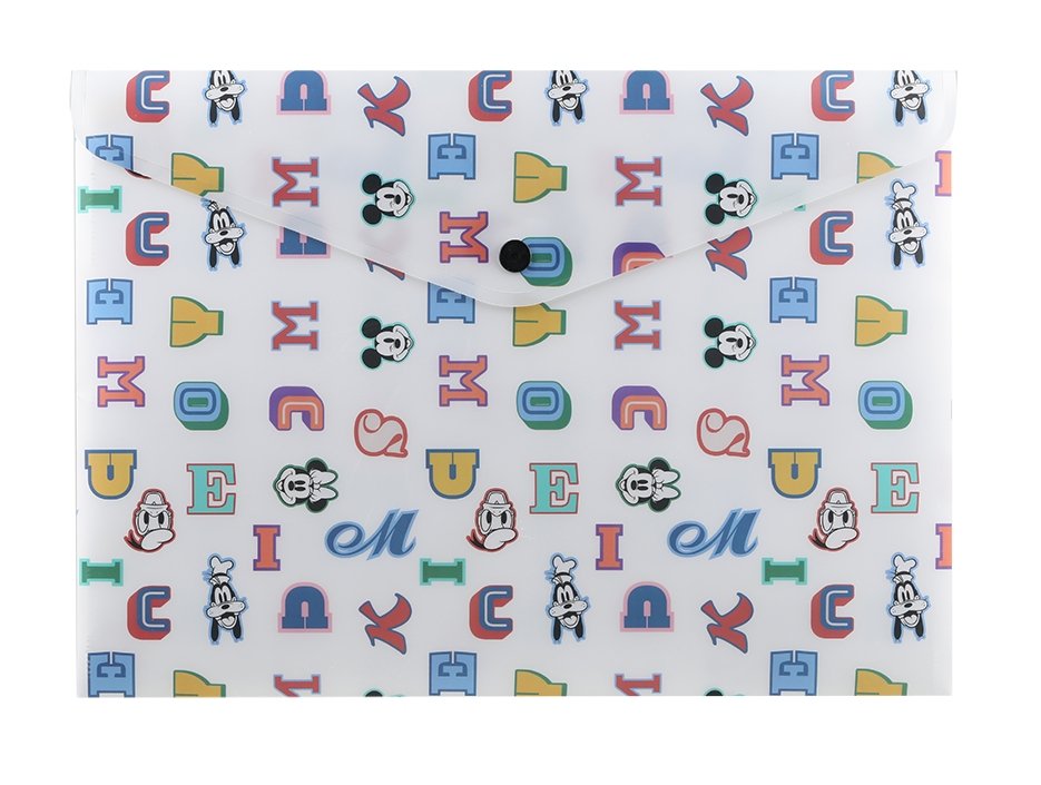 Koperta na dokumenty, A4 Disney Fashion Mickey Mouse, 1  szt. Mix