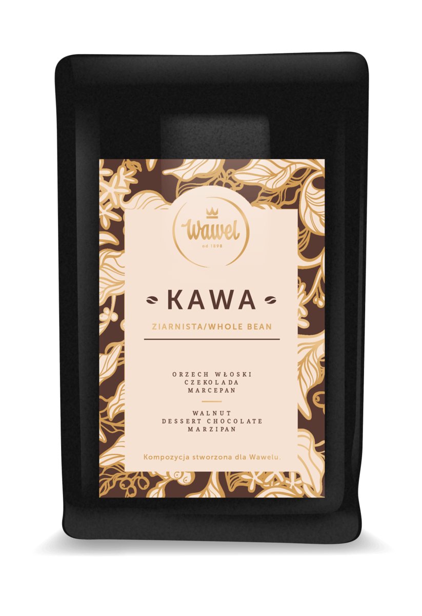 Kawa ziarnista arabica 70% robusta 30% Wawel 250g