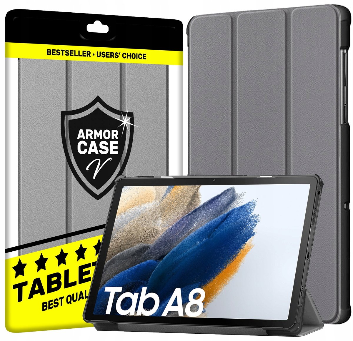 Etui do Samsung Galaxy Tab A8 10.5'' SM-X205 X200 | szary