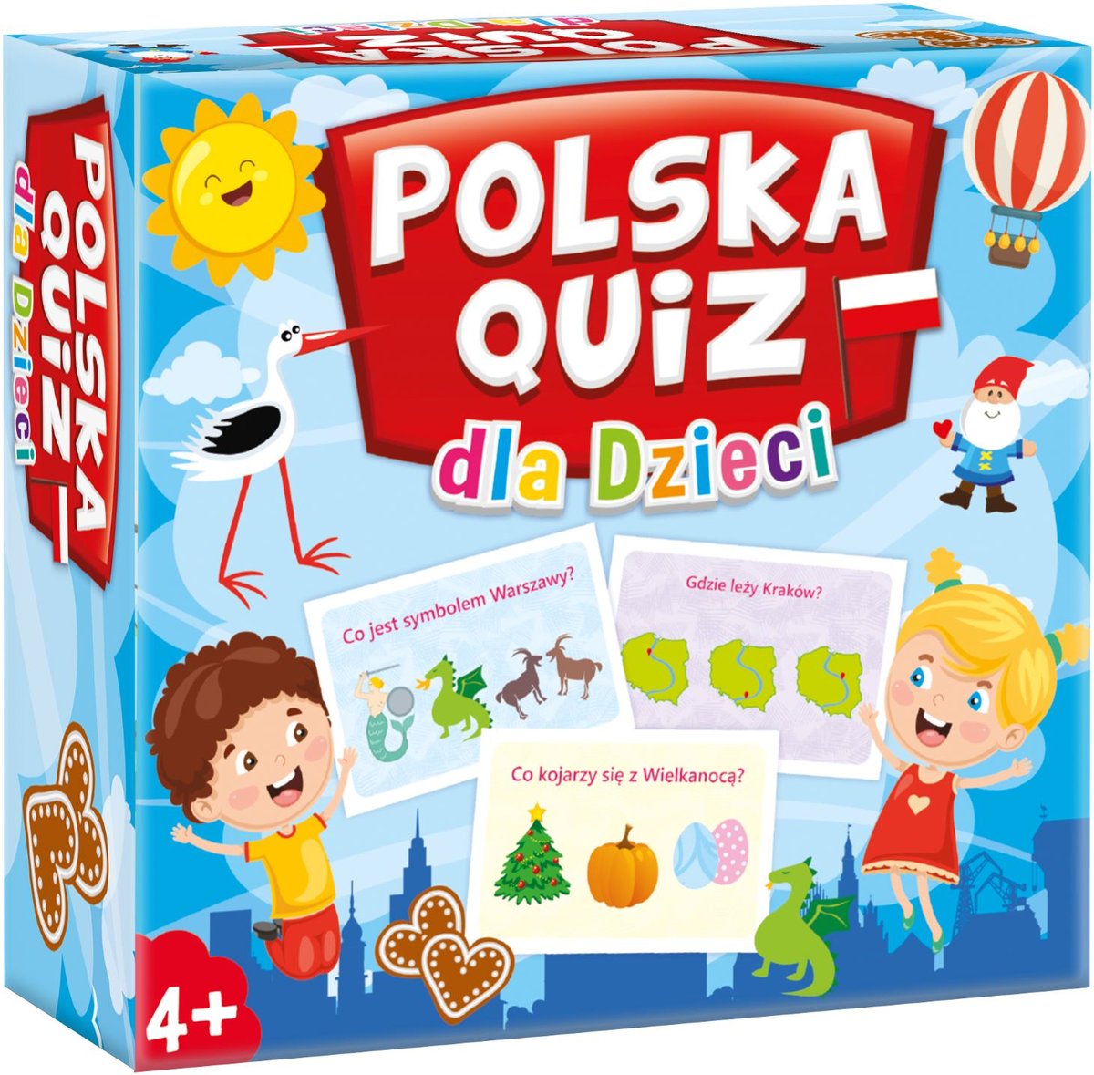Kangur, gra, polska quiz dla dzieci