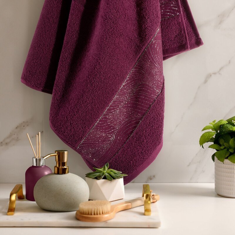 Ręcznik 50 x 90 Kąpielowy Frotte Mariel 06 Bordo