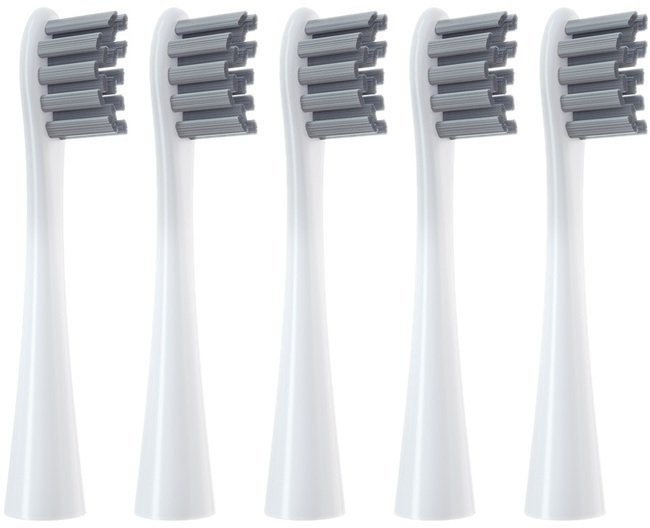 5x Końcówka do szczoteczek Oclean X PRO Z1 F1 ONE AIR 2 szara