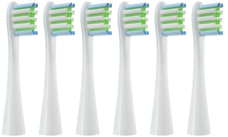 6x Końcówka do szczoteczek Oclean X PRO Z1 F1 ONE AIR 2 biała