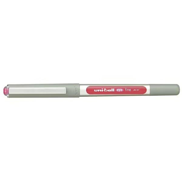 Mitsubishi Pencil Uni-ball pióro kulkowe, grubość linii: ok. 0,4 mm, kolor atramentu: czarny, różowy F802013