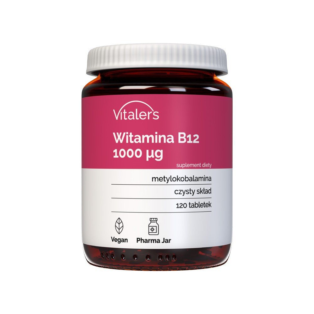 Vitaler's, Witamina B12 1000 µg, 120 tabletek