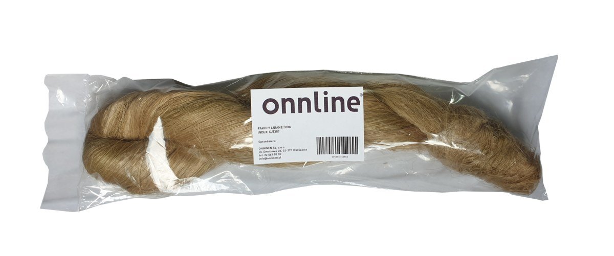 Pakuły Lniane Warkocz 500G