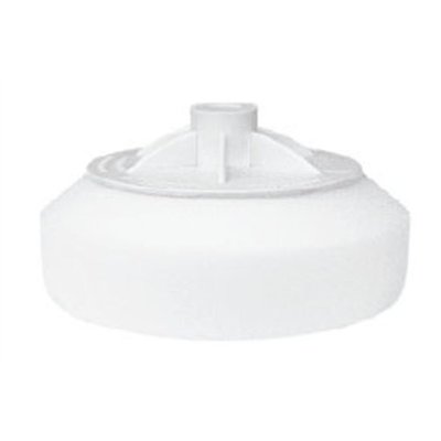 Gąbka polerska gwint M14 gładka biała 150mm APP