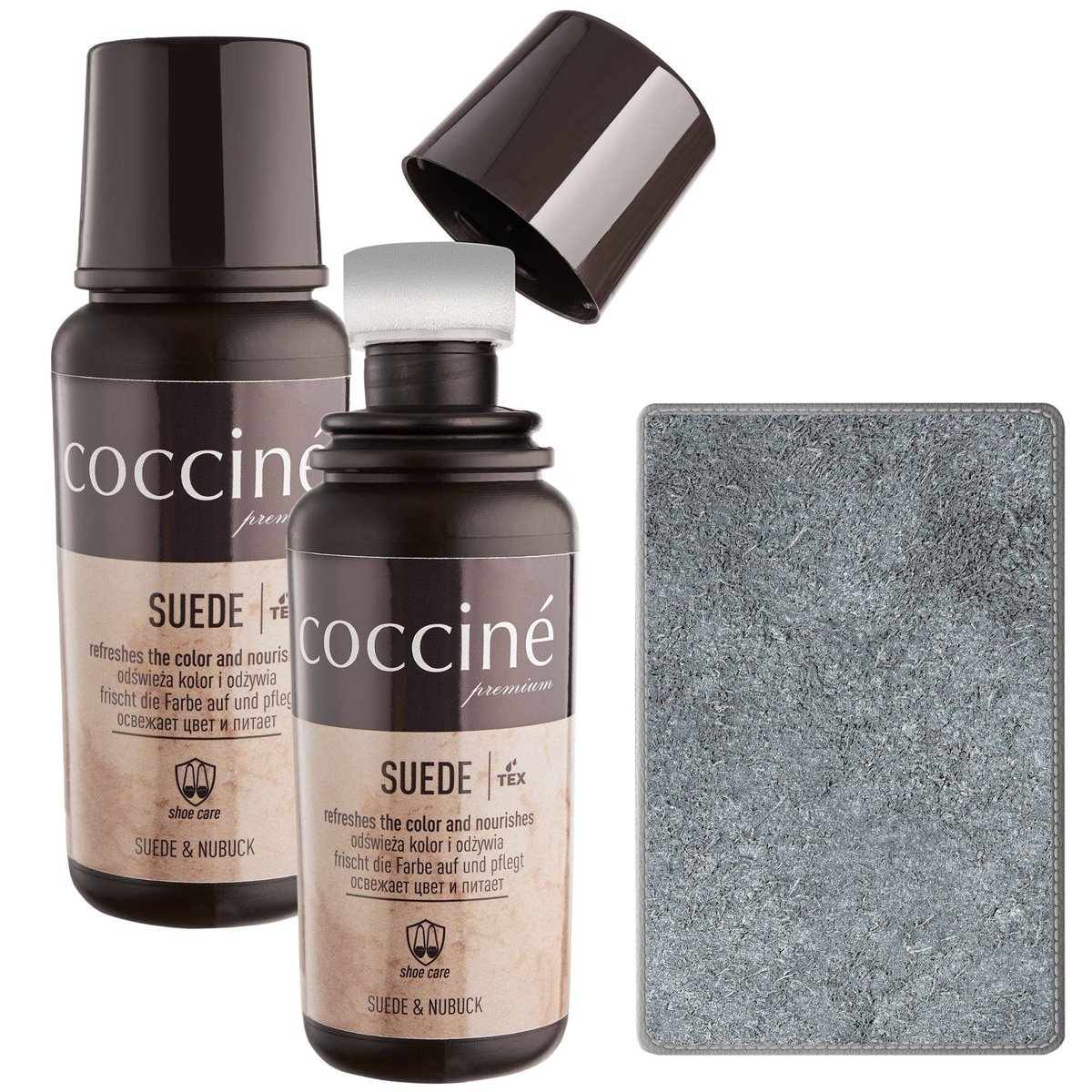 2x Coccine suede renowator jasny szary 75 ml