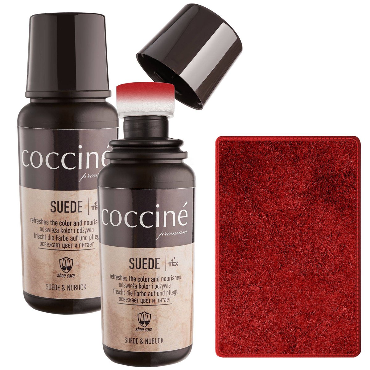 2x Coccine suede renowator czerwony 75 ml