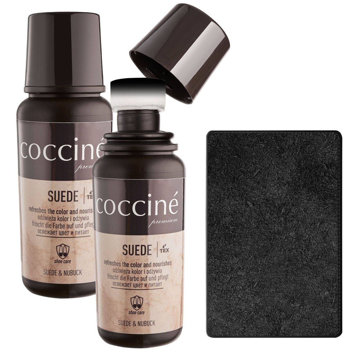 2x Coccine suede renowator czarny 75 ml