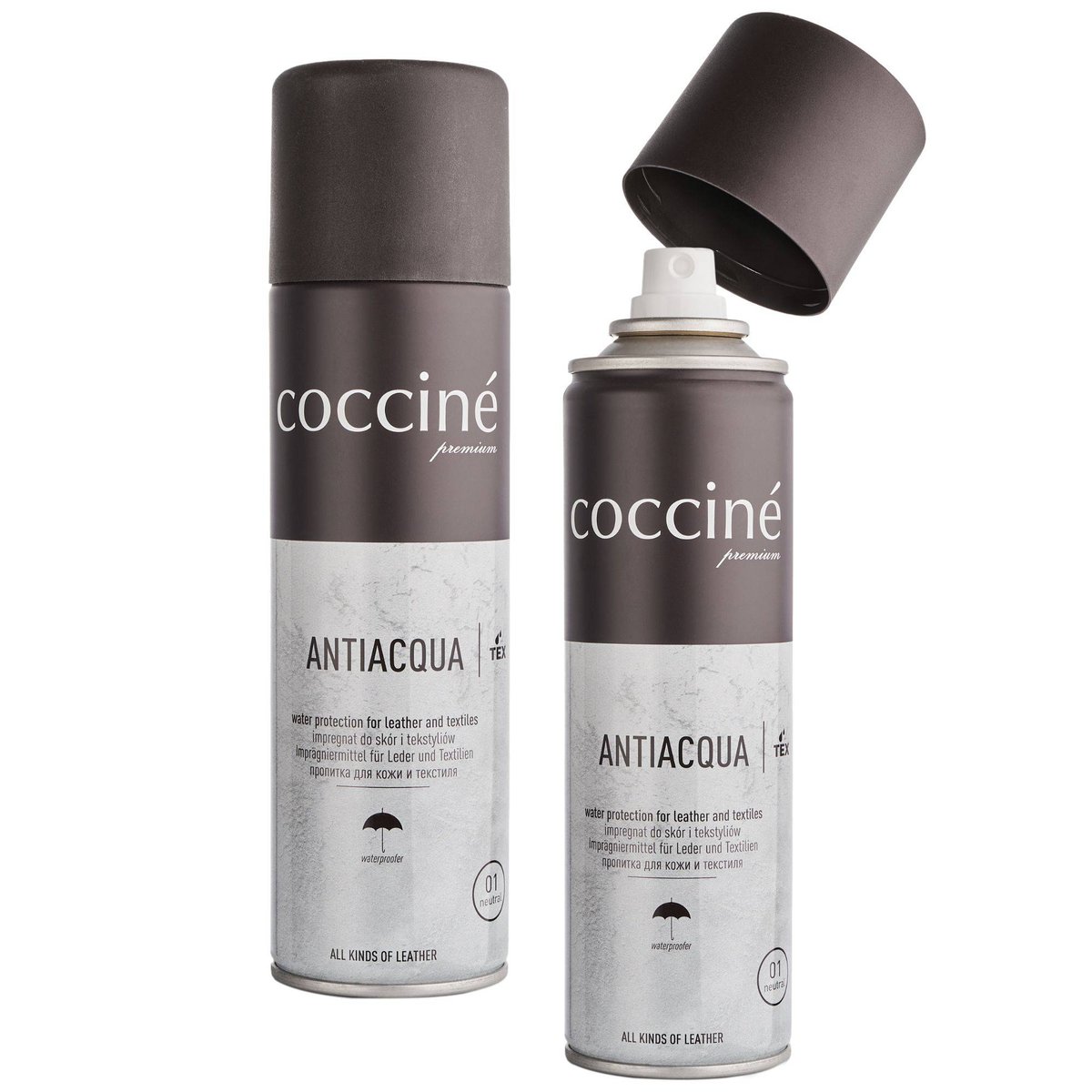 2x Coccine antiacqua impregnat wodoodporny do butów 250 ml