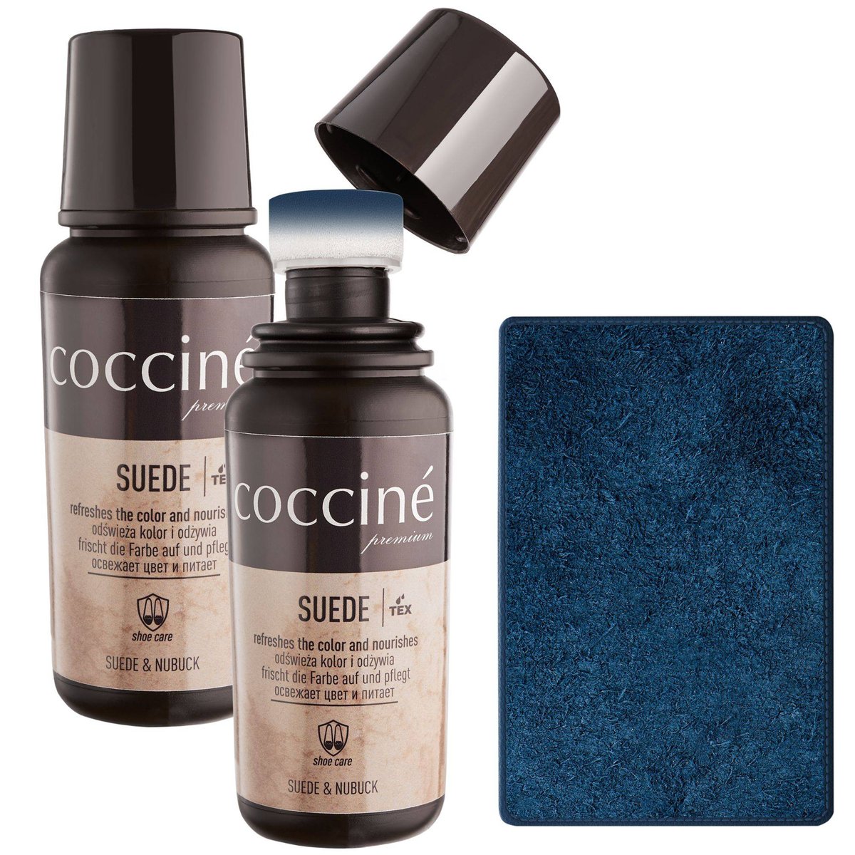 2x Coccine suede renowator granatowy 75 ml
